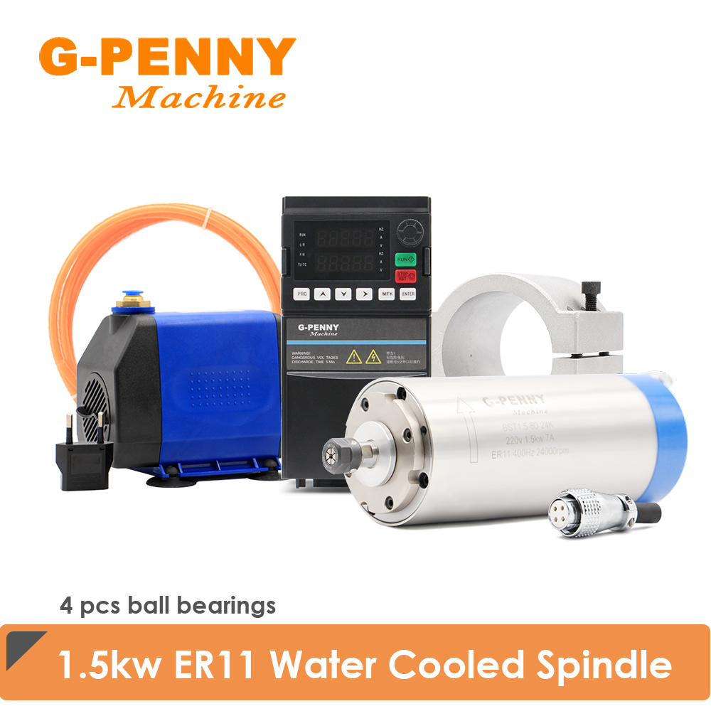 Water Cooled Spindle - مجموعة محرك مغزلي مبرد بالماء G-PENNY