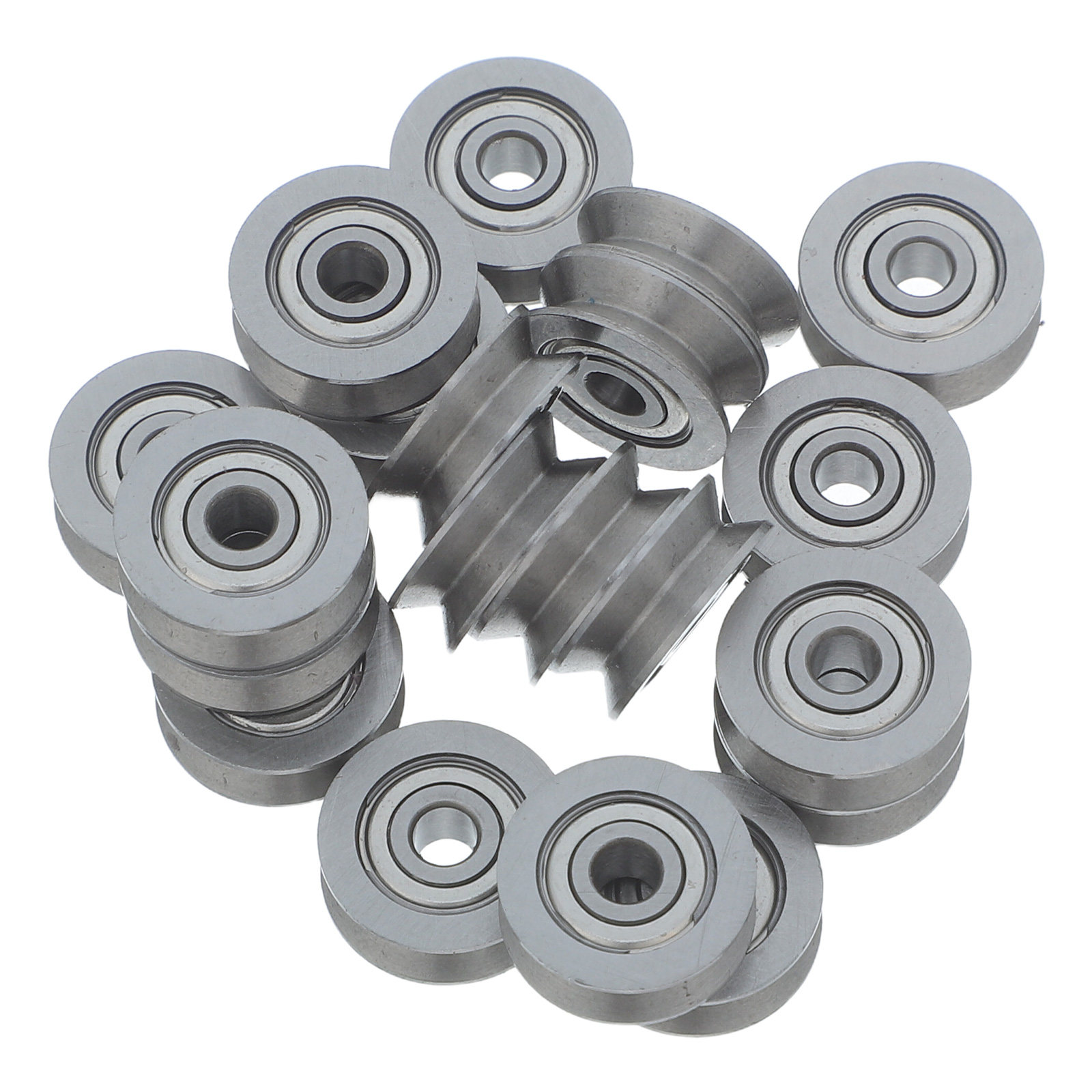 Linear Rail - 20 قطعة من بكرات التوجيه ذات