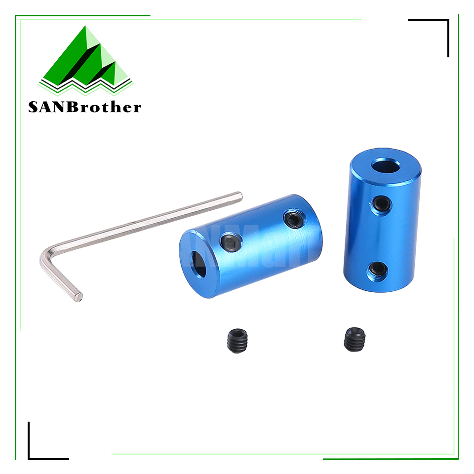 Coupling 8Mm - سبائك الألومنيوم اقتران تتحمل 3/4/5/6/6.35/7/8 مللي