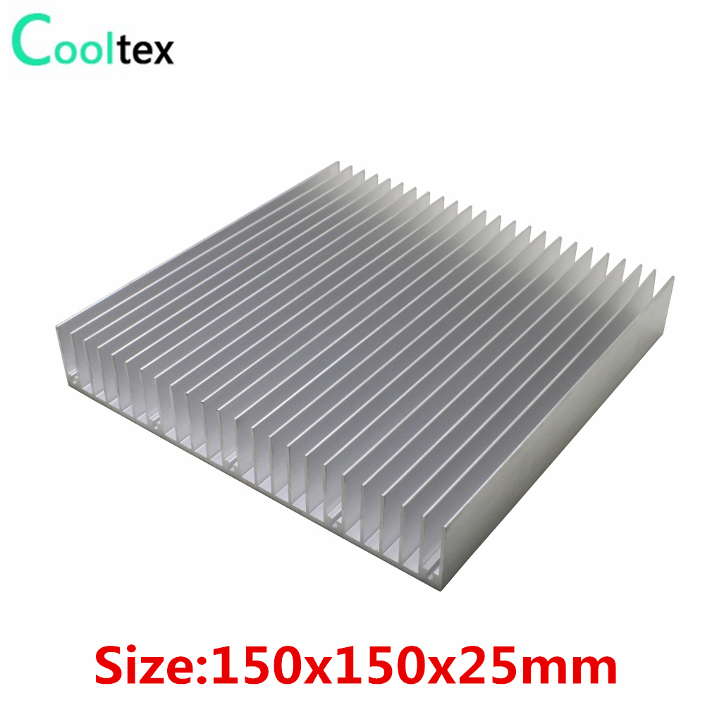Aluminium Extrusion - مشتت حراري من الألومنيوم 150x150x25 مم