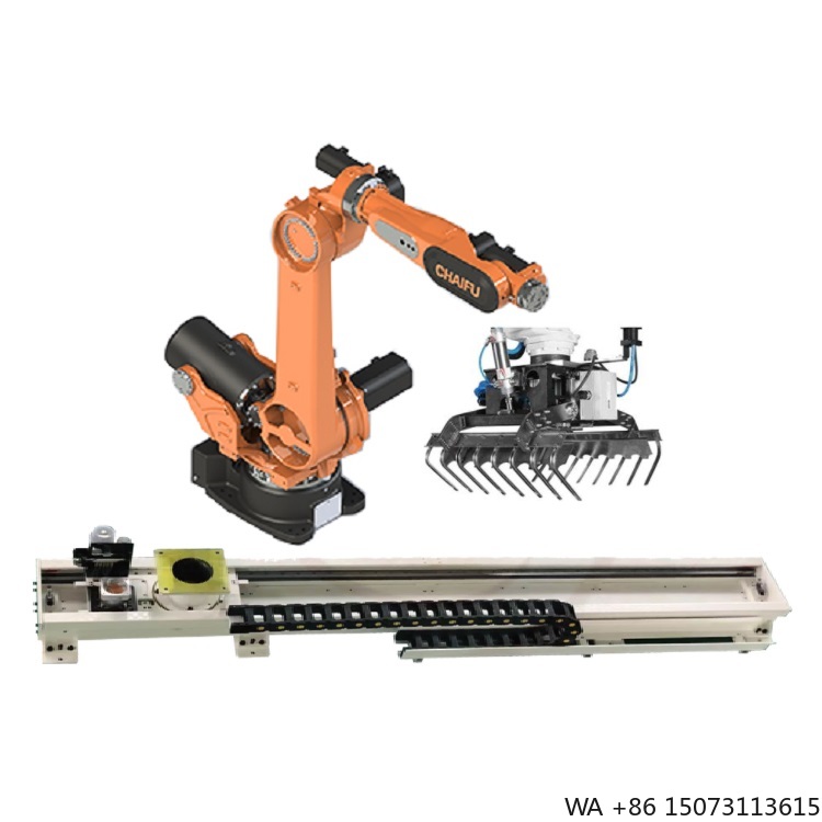Linear Rail - ذراع روبوتية صناعية سداسية المحاور مع