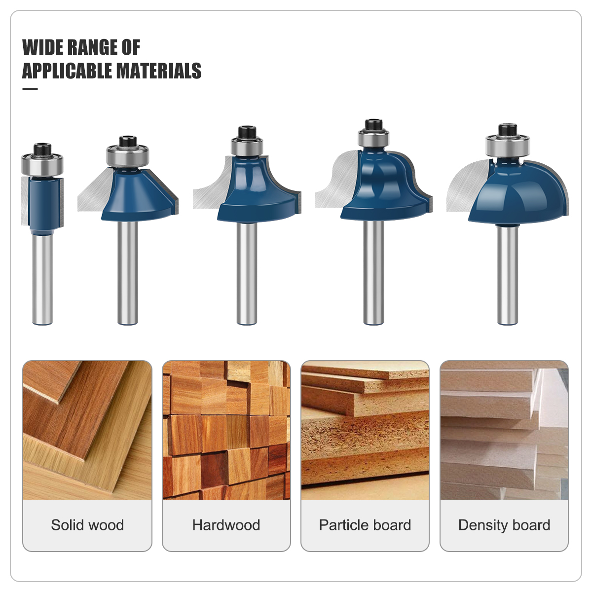 6 مللي متر عرقوب راوتر بت مجمو - مراجعة End Mill Set وسعره