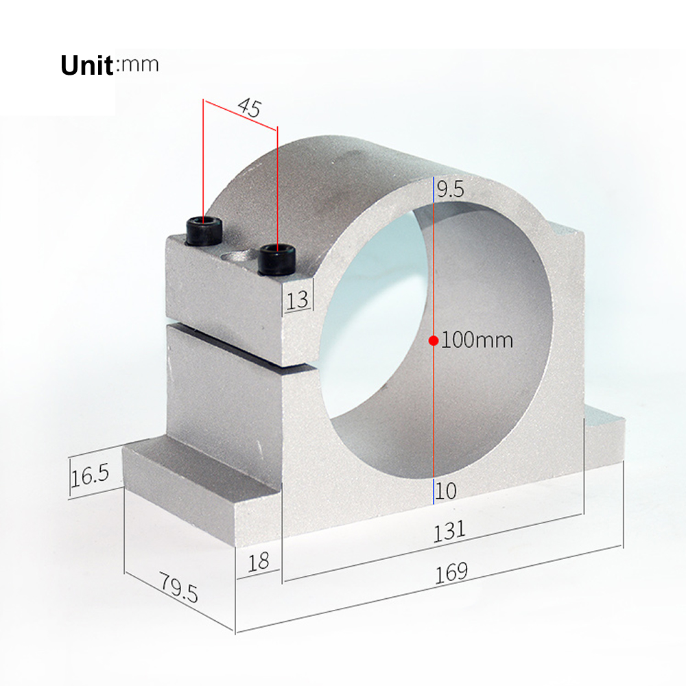 يلقي الألومنيوم CNC المغزل حام - مراجعة Water Cooled Spindle وسعره