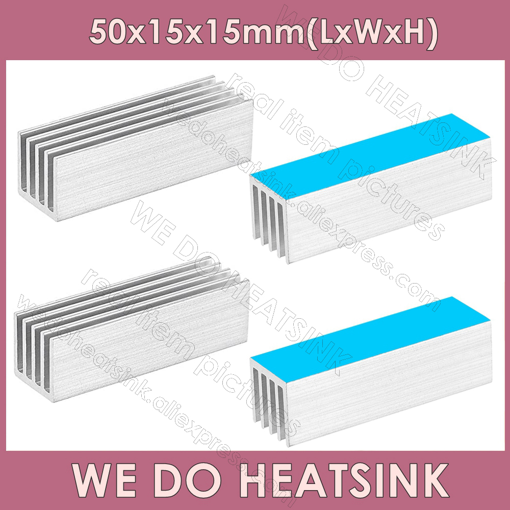شحن مجاني 5 قطعة 50x15x15 مللي - مراجعة Aluminium Extrusion وسعره