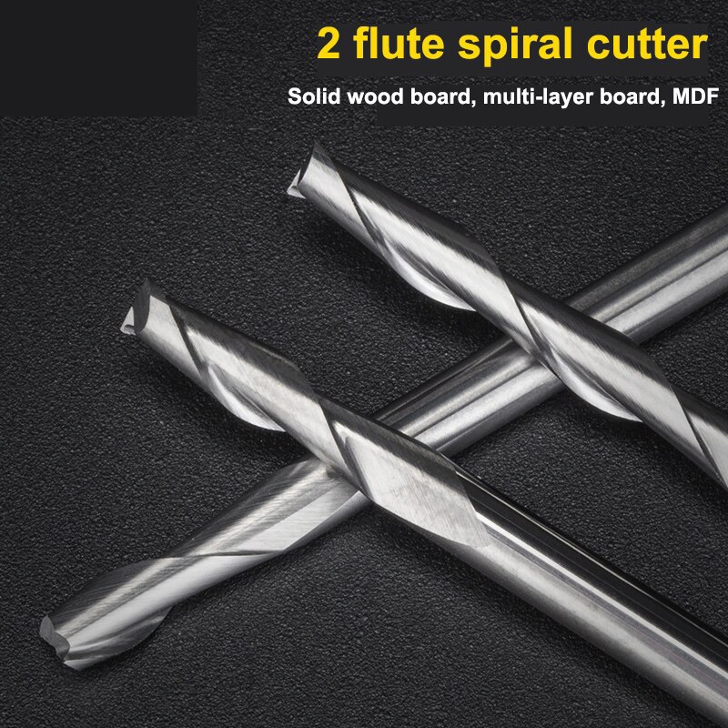 10 قطع من قواطع الطحن الحلزوني - مراجعة End Mill Set وسعره