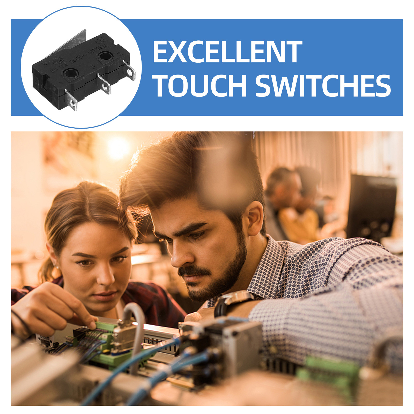 مفتاح ميكرو للباب الخاص بالميك - مراجعة Limit Switch وسعره