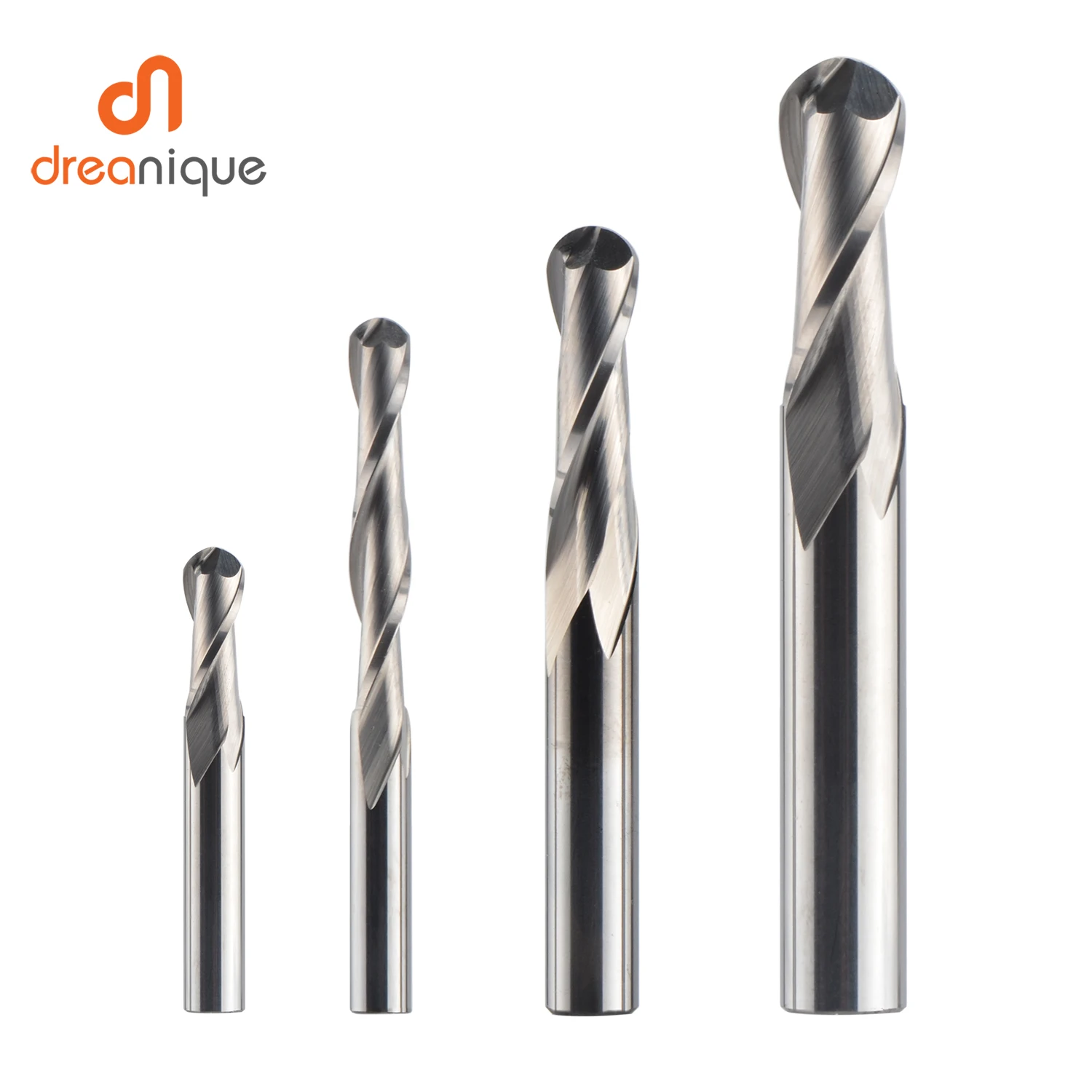 Dreanique 1 قطعة كربيد الكرة ا - مراجعة End Mill Set وسعره