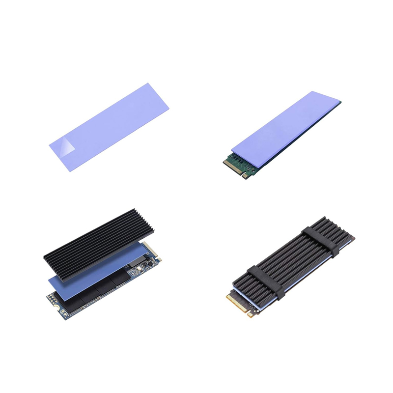 PCIe NVMe M.2 2280 SSD مبرد حر - مراجعة Aluminium Extrusion وسعره